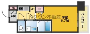 S-RESIDENCE上前津【12階】の間取り