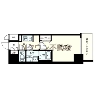 S-RESIDENCE鶴舞駅前【12階】の間取り