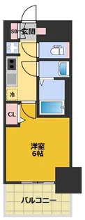 プレサンス東別院セレニス【10階】の間取り