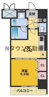 セレブレイト葵【3階】の間取り