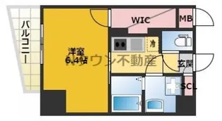 S-RESIDENCE浅間町【7階】の間取り