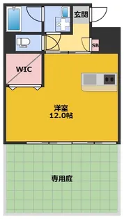 長田ビル【103号室】の間取り