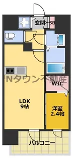 CREST TAPP志賀本通【4階】の間取り