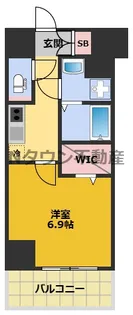 CREST TAPP黒川【10階】の間取り