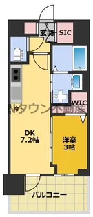 エステムコート名古屋TWIN EAST【8階】の間取り