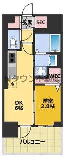 エステムコート名古屋TWIN EAST【10階】の間取り