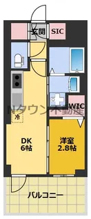 エステムコート名古屋TWIN EAST【7階】の間取り