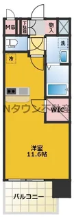 プレサンス THE 栄【504号室】の間取り