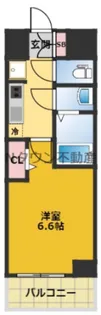 プレサンスNAGOYA本陣【7階】の間取り