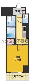 ヴェルドミール【4階】の間取り