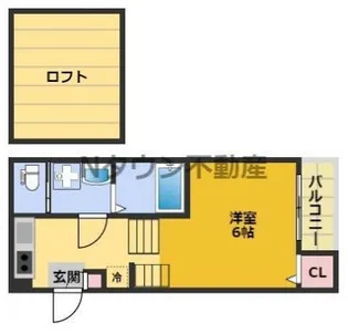 ハーモニーテラス田幡【2階】の間取り