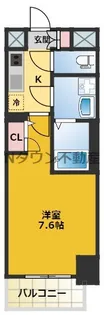S-RESIDENCE葵【15階】の間取り