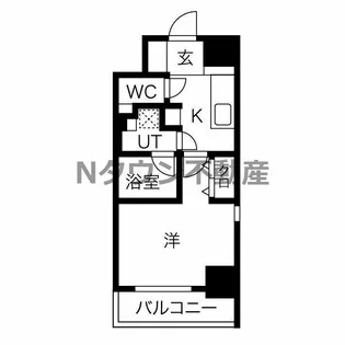 PULCHRA IMAIKE【403号室】の間取り