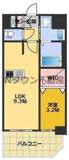 プレサンスNAGOYA覚王山【7階】の間取り