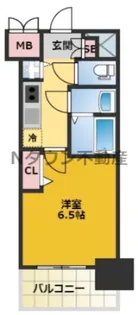 プレサンス大須プライマル【1002号室】の間取り