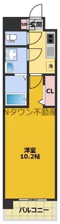 レジデンシア今池【5階】の間取り
