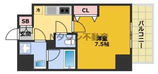 レジデンシア泉Ⅰ【7階】の間取り