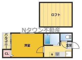 GAIA【1階】の間取り