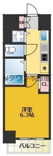 プレサンスSAKAEリバースタイル【7階】の間取り