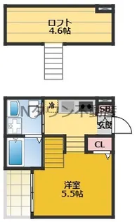 モルゲンロート【201号室】の間取り