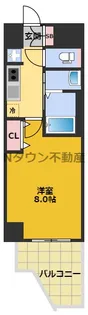 エステムコート名古屋グランツ【14階】の間取り
