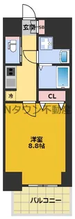 S-RESIDENCE東別院【13階】の間取り