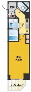 S-RESIDENCE名駅【4階】の間取り
