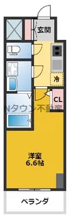 S-RESIDENCE名駅【4階】の間取り