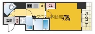 エスリード新栄テセラ【4階】の間取り