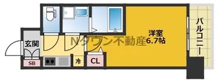 S-RESIDENCE上前津【11階】の間取り