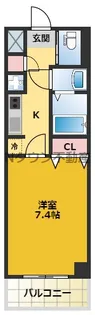 S-RESIDENCE葵Ⅱ【3階】の間取り