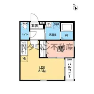 robot home 上飯田東町(ロボットホームカミイイダヒガシマチ)【1階】の間取り