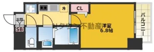 メイクスデザイン名駅南【10階】の間取り
