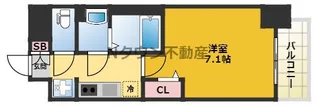 メイクスデザイン名駅南【3階】の間取り