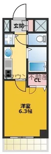プレサンス大須観音駅前サクシード【5階】の間取り