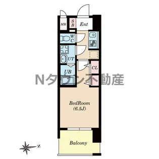 CREST TAPP平安通【9階】の間取り
