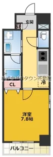 シェリール東桜【8階】の間取り