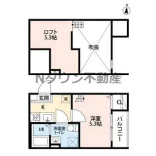 インフィニティ—エル【2階】の間取り