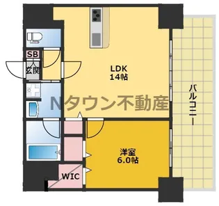 FIRST RESIDENCE SAKAE(ファーストレジデンス栄)【2階】の間取り