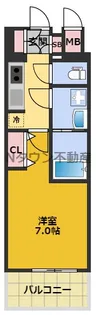 S-RESIDENCE茶屋ヶ坂【3階】の間取り