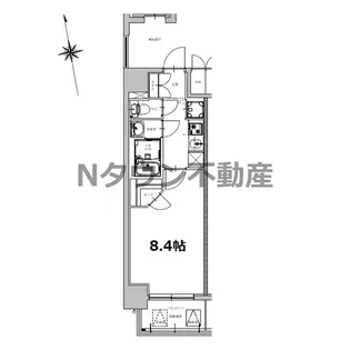 S-RESIDENCE今池beleta【2階】の間取り