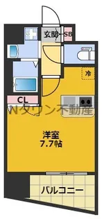 プレサンス金山グリーンパークス【13階】の間取り