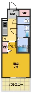 S-RESIDENCE金山三丁目【7階】の間取り