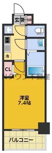 プレサンス今池駅前フェルディノ【4階】の間取り
