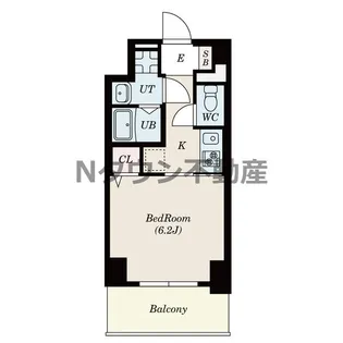 S-RESIDENCE上飯田West【706号室】の間取り