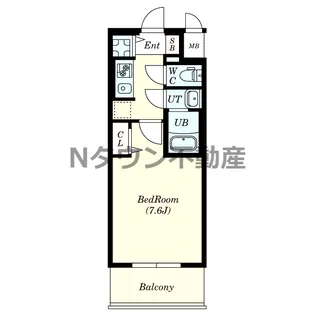 S-RESIDENCE上飯田駅前【9階】の間取り