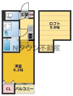 グランメゾン桜【2階】の間取り