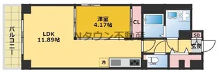GRANDUKE大曽根【9階】の間取り