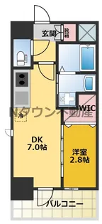 エステムコート名古屋新栄Ⅱアリーナ【3階】の間取り