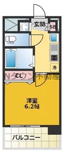 プレサンス名古屋城前ラバンカ【209号室】の間取り